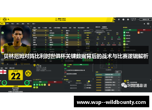 贝林厄姆对阵比利时世俱杯关键数据背后的战术与比赛逻辑解析 贝林厄姆对阵比利时世俱杯关键数据背后的战术与比赛逻辑解析